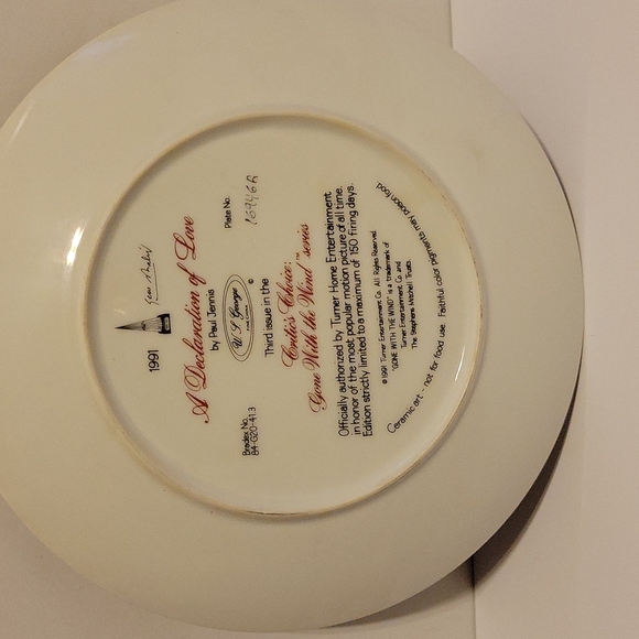 Gone with the wind collector plate - Picture 2 of 2